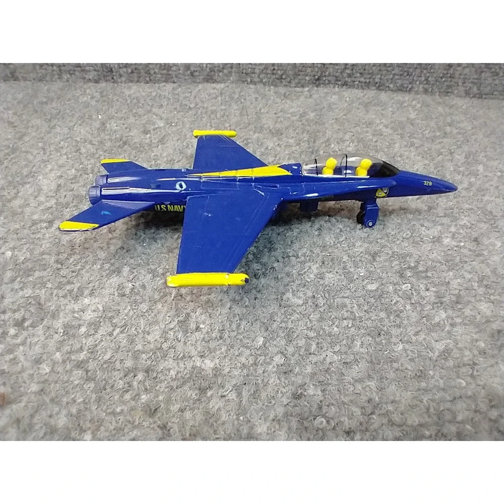 Blue Angels US Navy‎ F/A-18 Hornet Diecast Toy Airplane PMT Holdings Pull Back